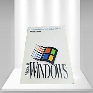 Vintage 1985 - 1993 Microsoft Windows User's Guide